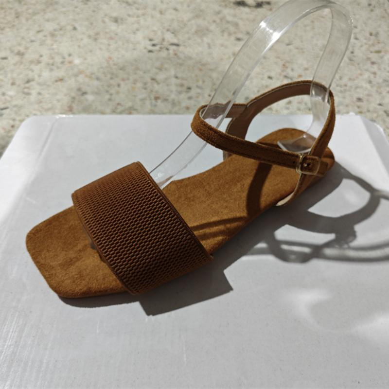 Female Sandals Summer New Women Hollow Out Roman Shoes Woman Gladiator Open Toe Beach Flats Ladies Footwear Plus Size 43
