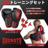 ZHENGTU Punching Mitts by RIZIN Shenryu Makoto and YouTube Pro Heavy Hit Boxing and Kick Practice Gloves for Martial Strength and Home Gym Set of