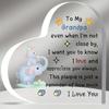 [2D Flat] [2D Flat] Acrylic Plaques for Grandpa, Perfect for Father'S Day Gifts, Expressing Love for Gramps On His Birthday, Heartwarming Home Decor F