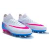 High-Cut Football Cleats Men Women Flyknit Upper Rubber Sole Suitable Turf Indoor Outdoor Fields