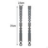 2 Pieces Malice Clips Strap Buckle Flexible for Backpack Pouch Bag Accessory