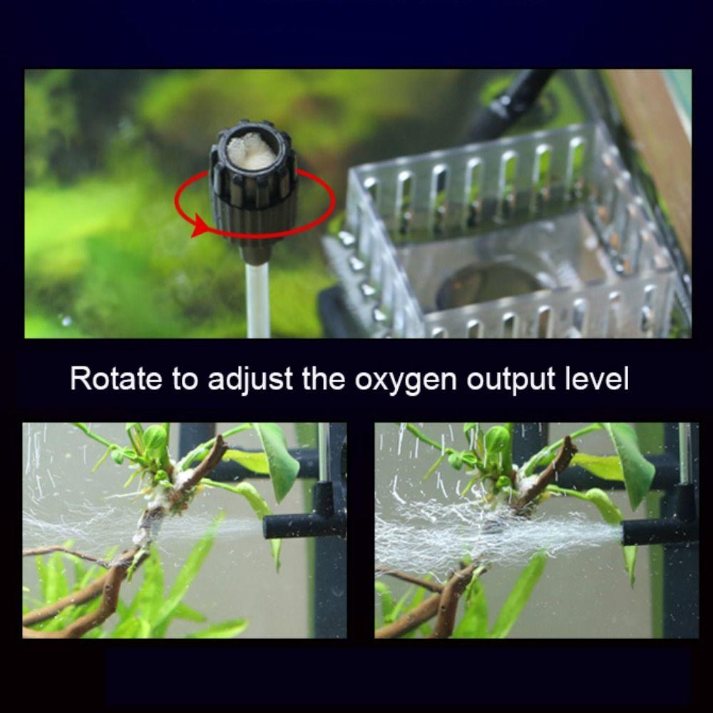 3/5W Oil Remover Water Pump Silent Plastic Fish Tank Filter Adjustable with Degreasing Membrane Aquarium Oil Film Processor