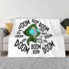 Invader Zim Soft Warm Light Thin Blanket Invader Zim Gir Robot Funny Cute Gas Irken Space Dog Jhonen Dib Membrane Pig Vector