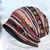 Women Boho  Hat Outdoor Windproof For Both Head And Neck Warmer Snow Hat