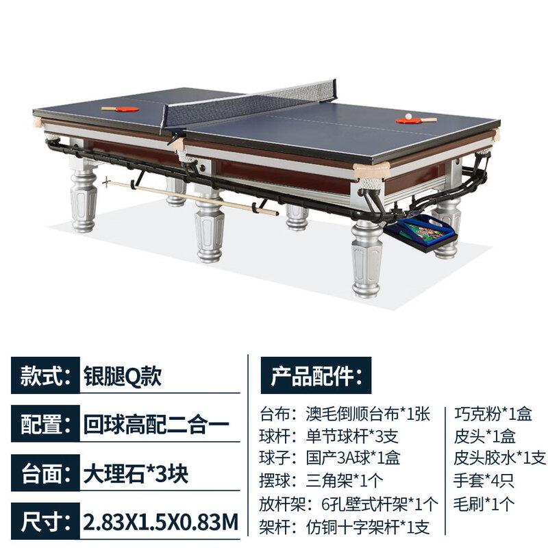 Bojue 2-in-1 Billiard & Table Tennis Table