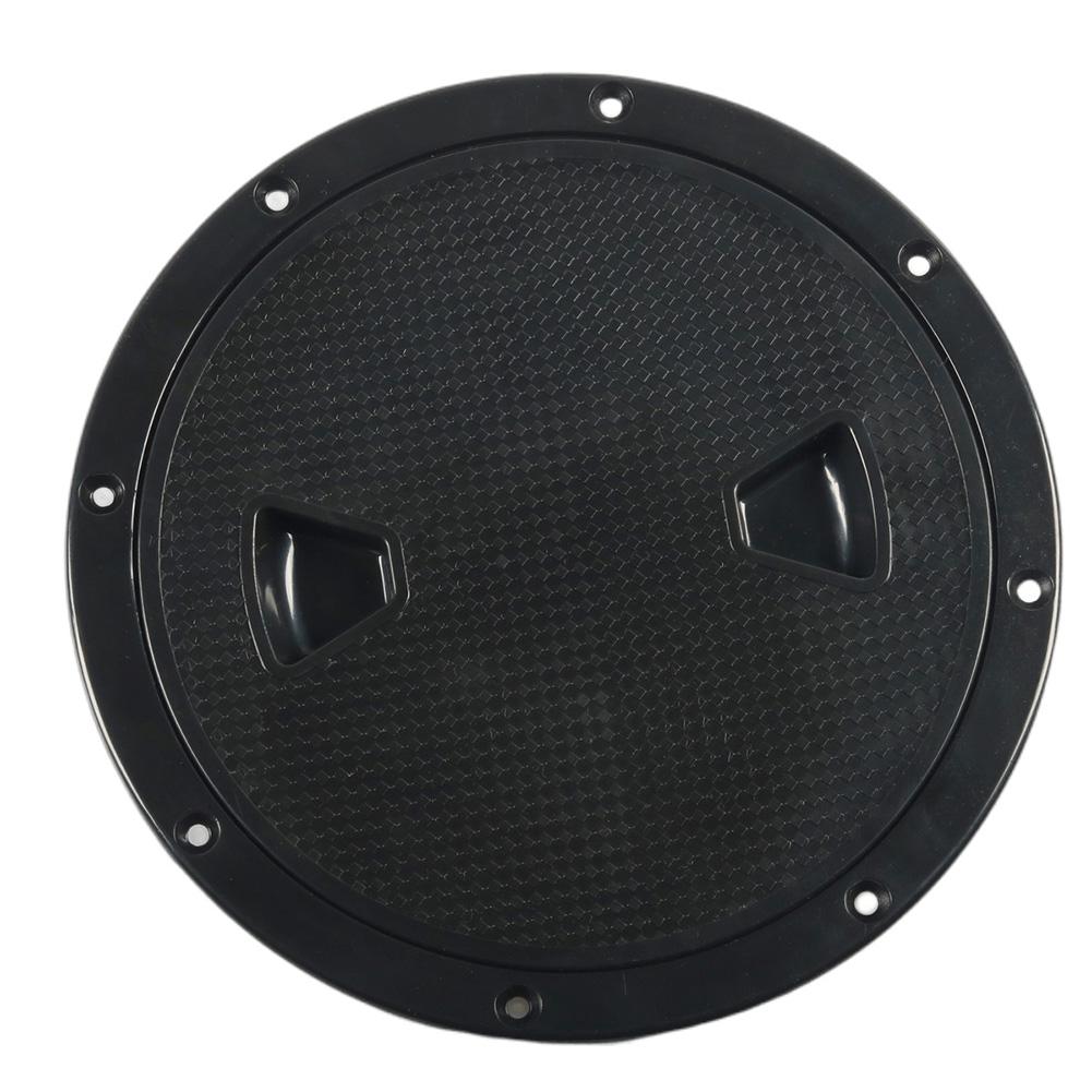 4/6/8 Inch Deck Inspection Access Hatches Cover Boat Hatches Deck Plate Non Slip Plastic Double Waterproof for Marine Boat Yacht