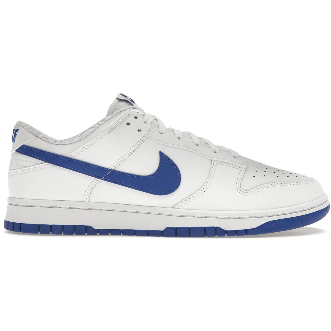 

Кроссовки Nike Dunk Low Белые Гипер-королевский(ДВ0831-104) 44.5
