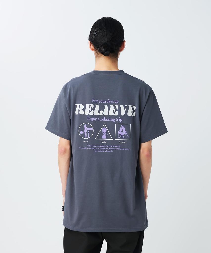 Camping Graphic Short Size M [Snow Peak] T-Shirt TS-26SU005 T-shirt, Sleeve, Men's/Women's, Olive,