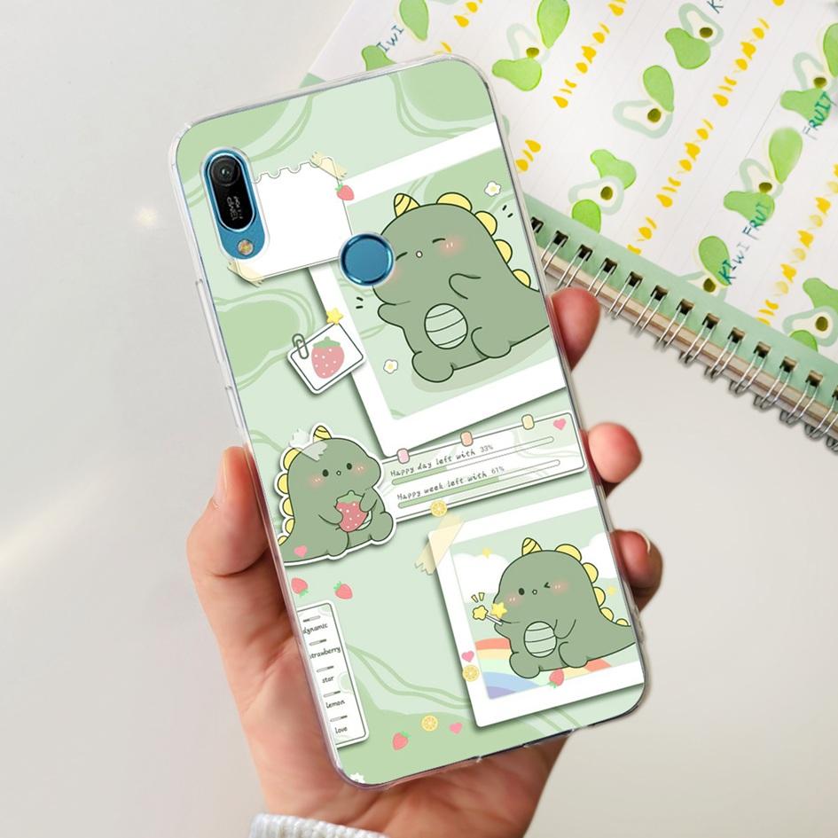 For Huawei Y6 2019 Case Y6 Pro 2019 Back Cover Popular Butterfly Astronaut Soft Silicone Phone Case For Huawei Y6s Y 6 2019 Capa