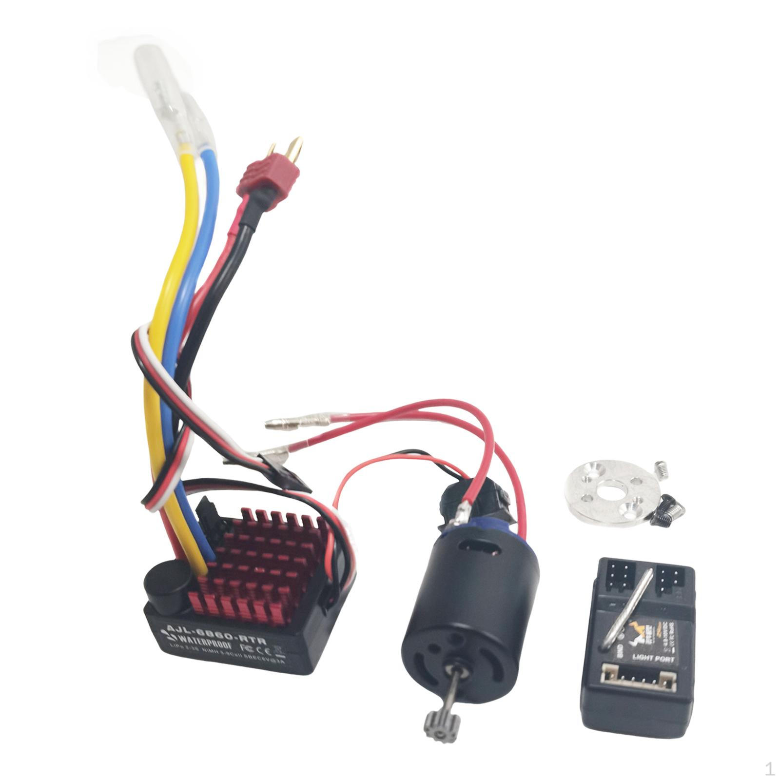 

1/12 RC Car 60A Brushed ESC Electric Speeds Controller for MN99S Style B