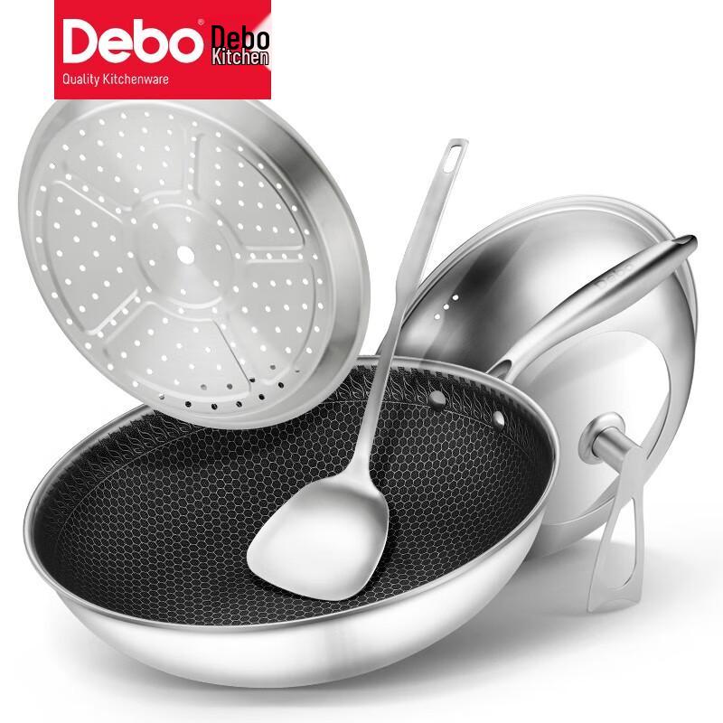 Debo Antonio 32cm Universal Low Smoke Wok