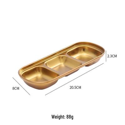 Korean Style 304 Stainless Steel Dipping Dish