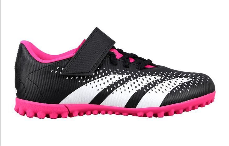 Adidas Predator Accuracy.4 Accuracy.4 TF J Low top Kids' Soccer Shoes Black White Pink Kids' GW7083