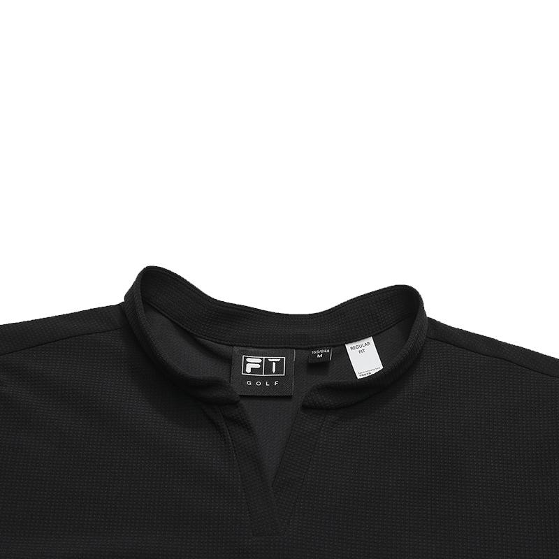 FILA Golf Series Minimalist Personality Trend Classic Sports Casual Golf Quality Versatile Comfortable Short Sleeve T-Shirt Women tops A11W625133FBK