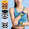 1 Pair Sports Wristband for Man and Women Sweatbands Absorbent Sweatbands Running Tennis Wrist Band