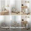 Mobile book trolley, open wire mesh storage trolley with handles, furniture
