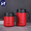 Vacuum Thermos  Cup  Stainless   Steel Double Layer Mini Tea Coffee  Cup With Lid Non-slip