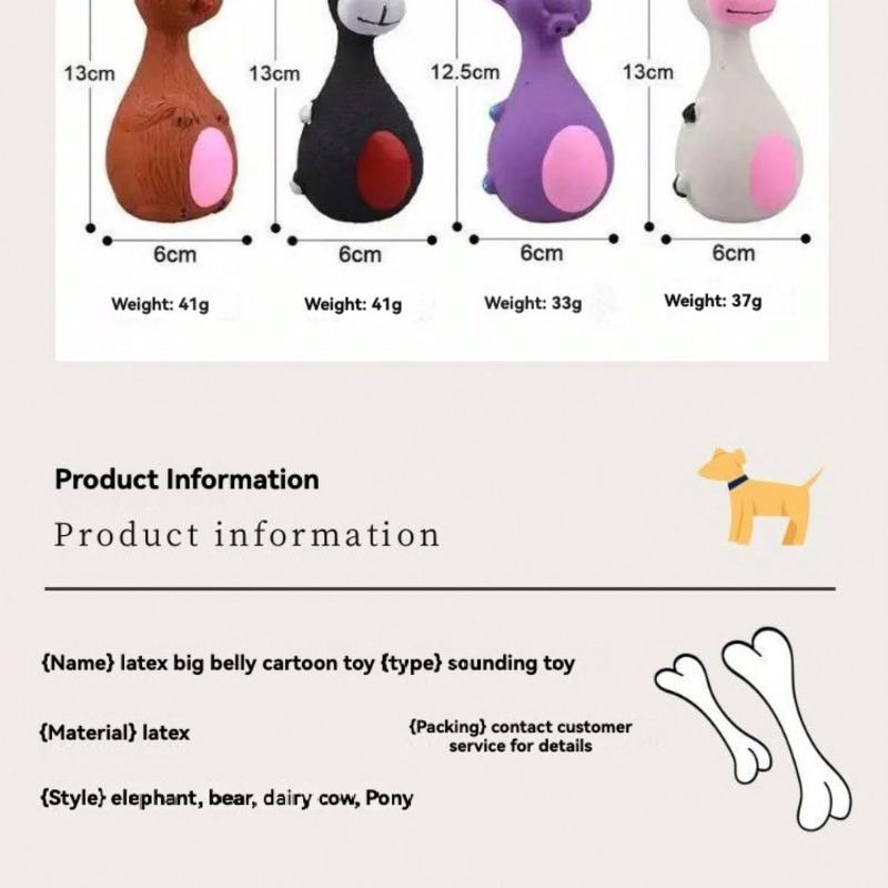 Wesentlicher Haustier-Spaß! Cartoon-Stil, Mehrfarbig, Knochenform, Details, Quietschfunktion, Ideal für tägliches Spielen/Training/Feiertagsfeier