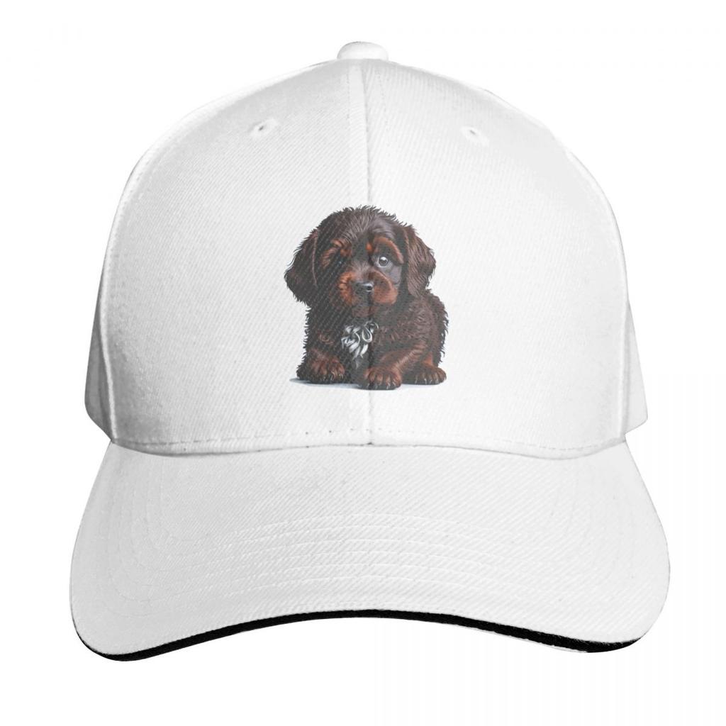 Cute Chocolate Cavoodle Puppy Baseball Cap sun hat Kids Hat Thermal Visor Hat Baseball Cap Unisex Womens