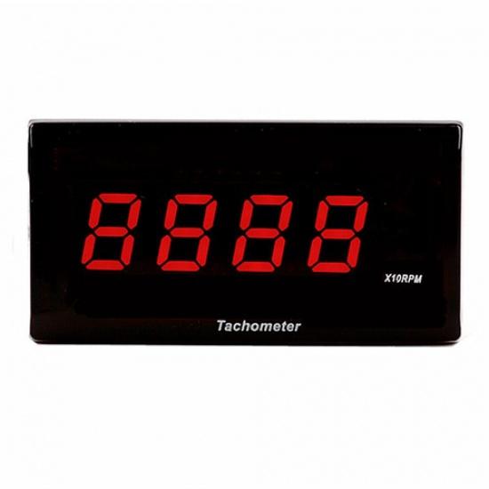 Digitaler roter LED-Motorrad-Tachometer 0-20000 U/min Messgerät Drehzahlanzeige Monitor 12V
