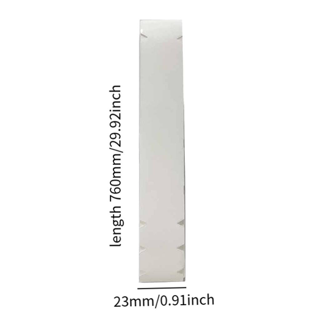 76cm Pickleball Paddle Protective Edge Tape TPU Clear Paddles Head Edges Guard Protector Head Sticker for Pickleballs Accessorie