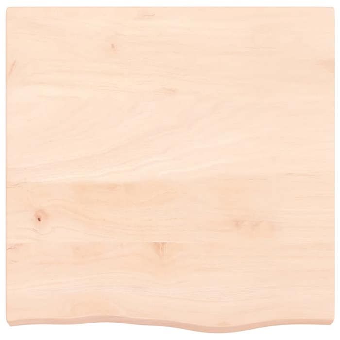 VidaXL Dessus de table 60x60x6 cm bois de chêne massif non traité 3156289