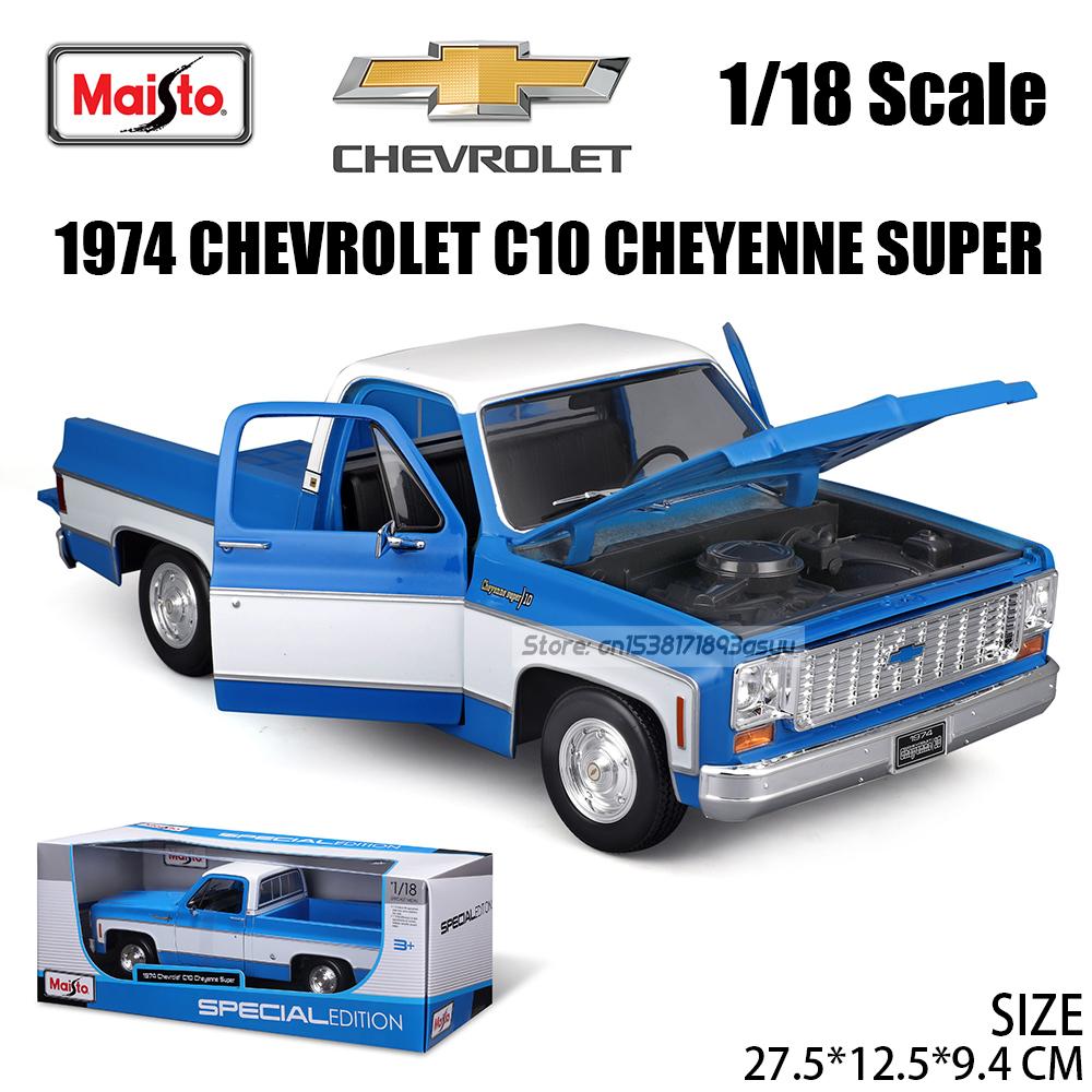Maisto 1:18 1974 Chevrolet C10 Cheyenne