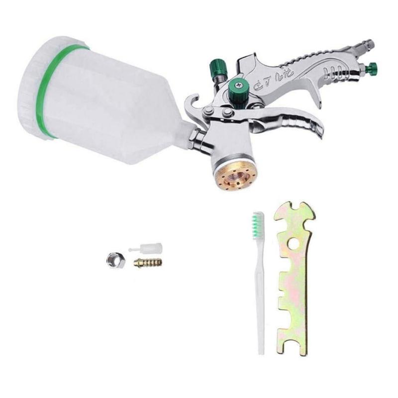 Air Spray Guns Professional Air Paint Kits with 4 Nozzles 1.4/1.7/2.0/2.5mm Nozzle and 600cc Cups for Painting