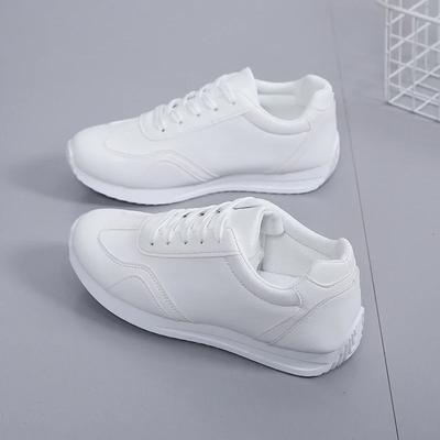Weiße Leder-Sneakers, vulkanisierte Sportschuhe, bequeme Frühlings-Sneakers, Freizeitschuhe, Mode, Schule, Tennis, flache Schuhe