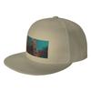Fashion Beijing China City Flat Brim Sun Hat  Students Snapback Cap
