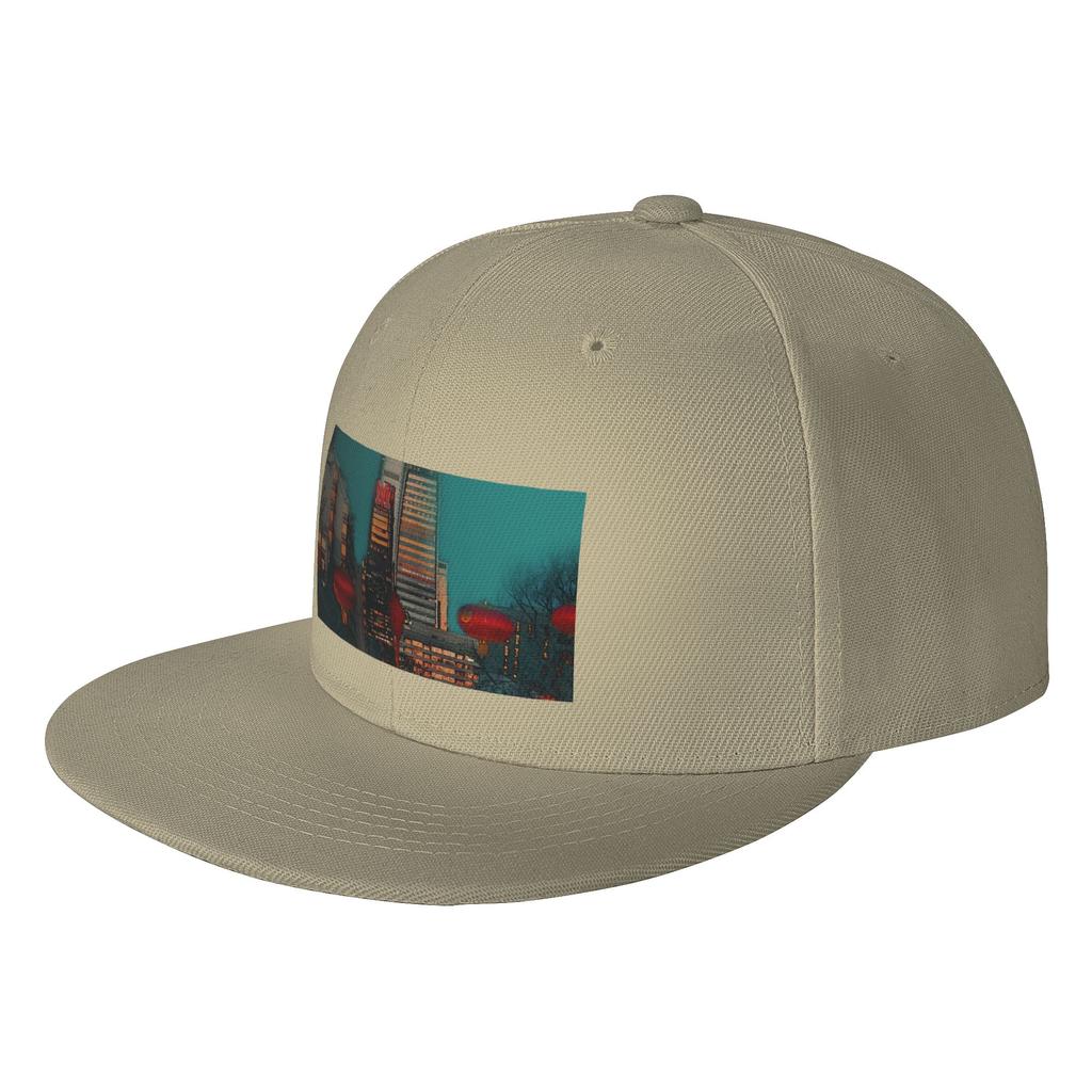 Fashion Beijing China City Flat Brim Sun Hat  Students Snapback Cap