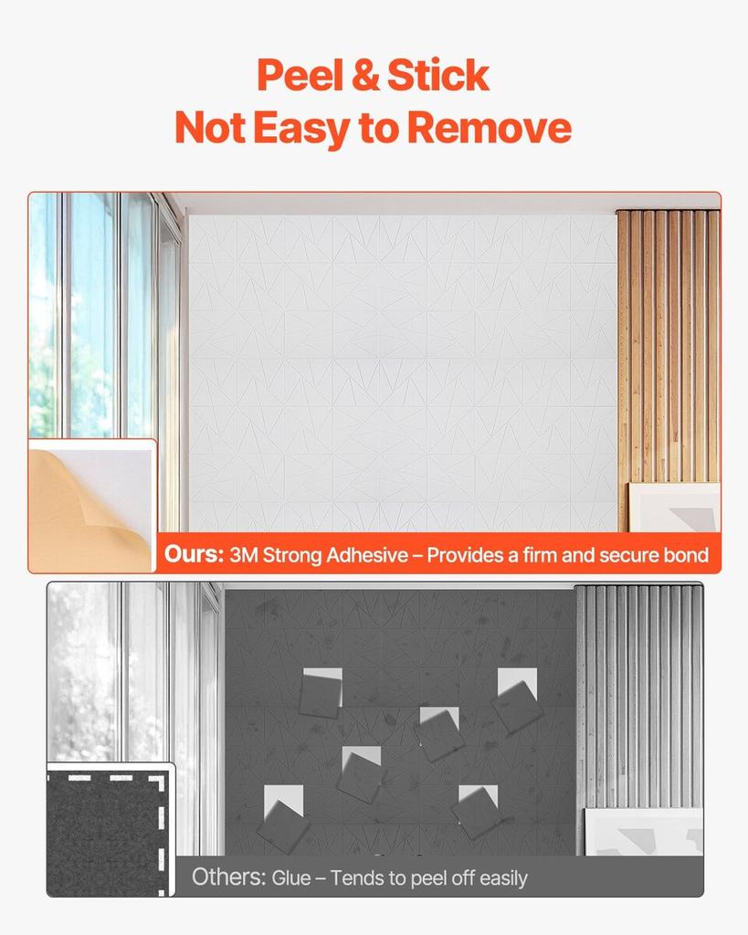 18 Pack Acoustic Wall Panels 11.8 X 11.8 X 0.4 Inch Self-Adhesive White