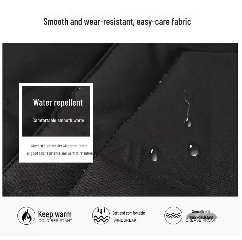 XueZhongFei Men's Lightweight Goose Down Vest