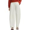 FILA Original Fashion Classic Comfortable Loose Knit Straight Leg Casual Pants Women bottoms Cloud-White F11W549604FIV