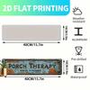 Vintage Metal Sign UV Printed Indoor Outdoor Wall Art Home Decor Frameless Gothic Halloween Porch