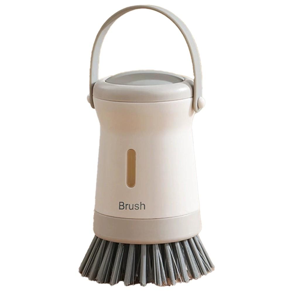 

Эргономичная ручка Кухонная щетка для мытья кастрюль для поверхностей из нержавеющей стали и стекла белый