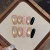 Handmade Cat Eye Rhinestone Star Press-On Nails - Spring/Summer Collection