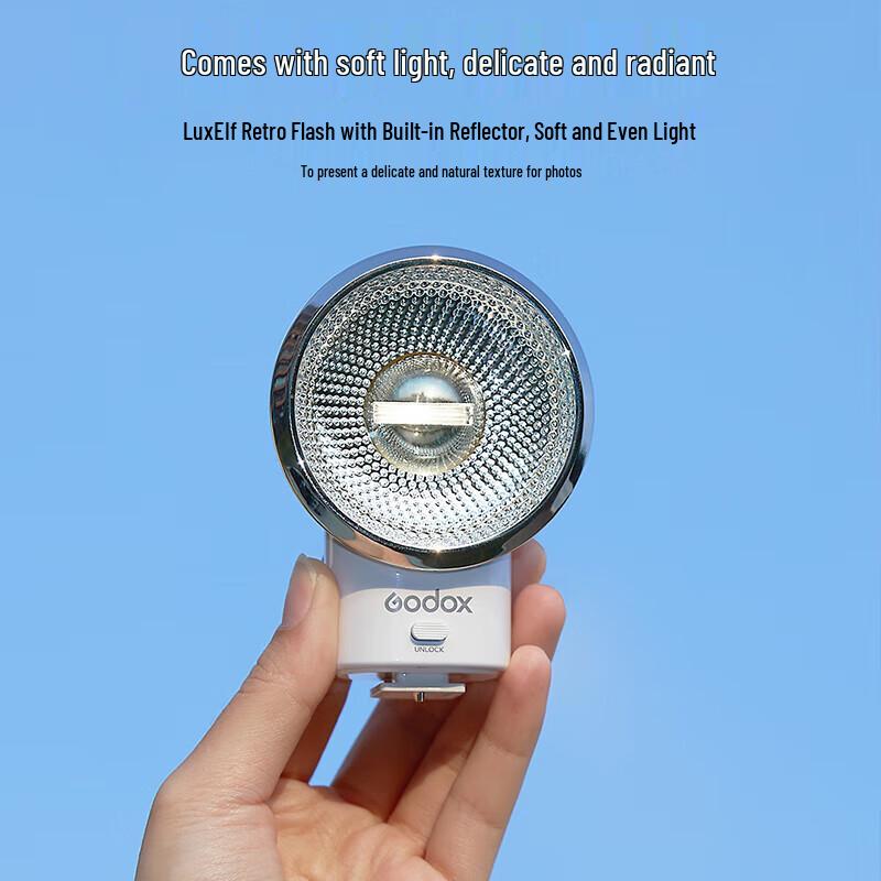 Godox LUX ELF Retro Mini Hot Shoe Flash