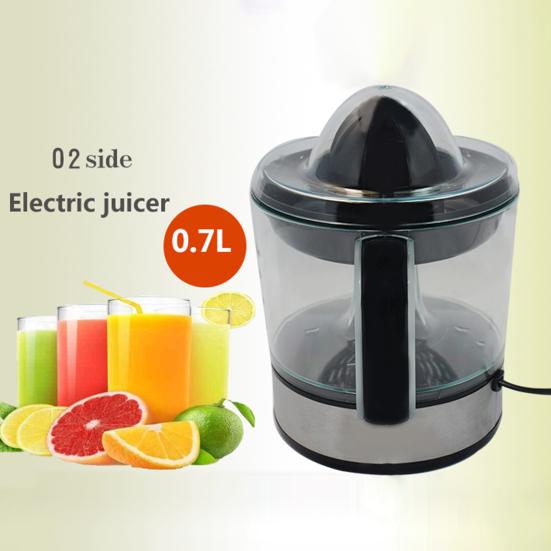 Electric Juicer with Scale Automatic Rotating Motor Non-slip Comfortable Handle EU Plug Low Noise Electric Orange Juicer for Home