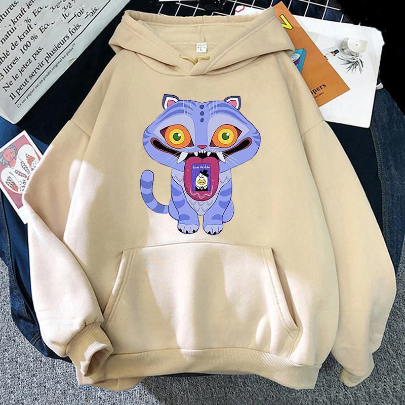 KPop Demon Hunters Derpy Hoodie Fashion Women Men Clothing Movie Printing HipHop Sweatshirts Harajuku