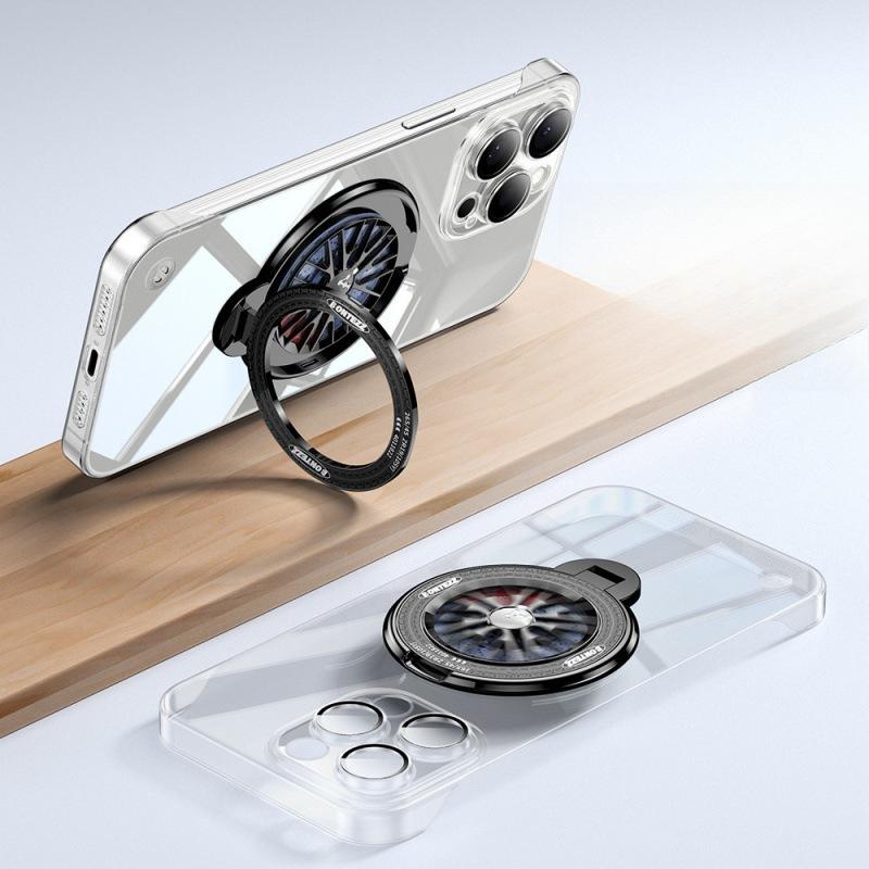 Použitelné pro pouzdro na telefon s gyroskopickým magnetickým stojánkem pro iPhone 16, Apple 15 bezrámečkové 14proMax ochranné pouzdro proti pádu