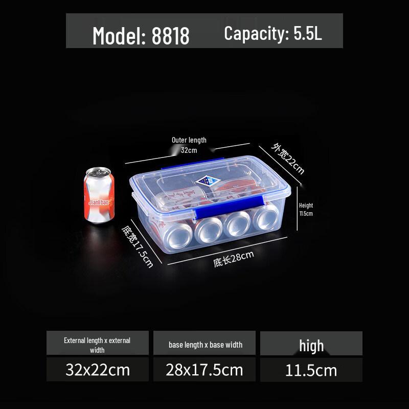ZISIZ Commercial Food Storage Container