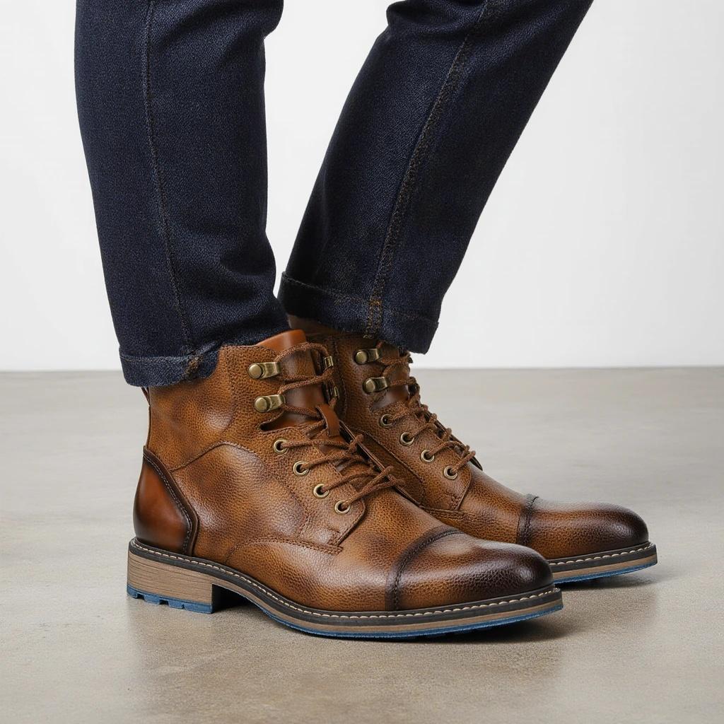 Boots Men Brand Comfortable 2026 Fashion Men Desert Boots