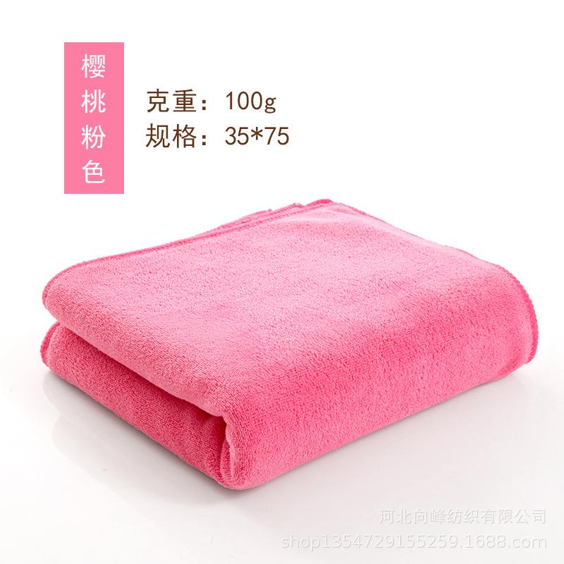 Towel Factory 400g Microfiber Dry Hair Towel Thickened Absorbent Barber Shop Special