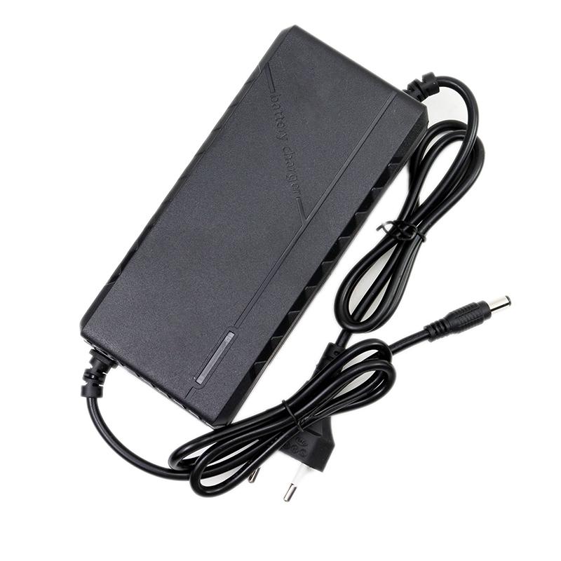 54.6V 2A/3A/5A Lithium Battery Smart Charger AC100-240V With Fan For 13S 48V 20A 30A E-two Wheelers Li-ion Cells Fast Charging