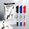 6/12Pc Box High Quality Waterproof Permanent Marker Pen Dual Tip 0.5/1.0MM Quick Dry Art Marker Student School Office Stationery