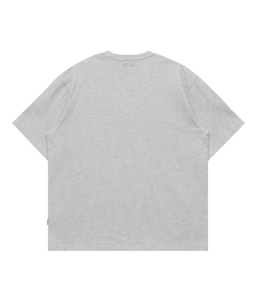 WAIKEI Aristocat Marie_Short Sleeve T-Shirt Melange White