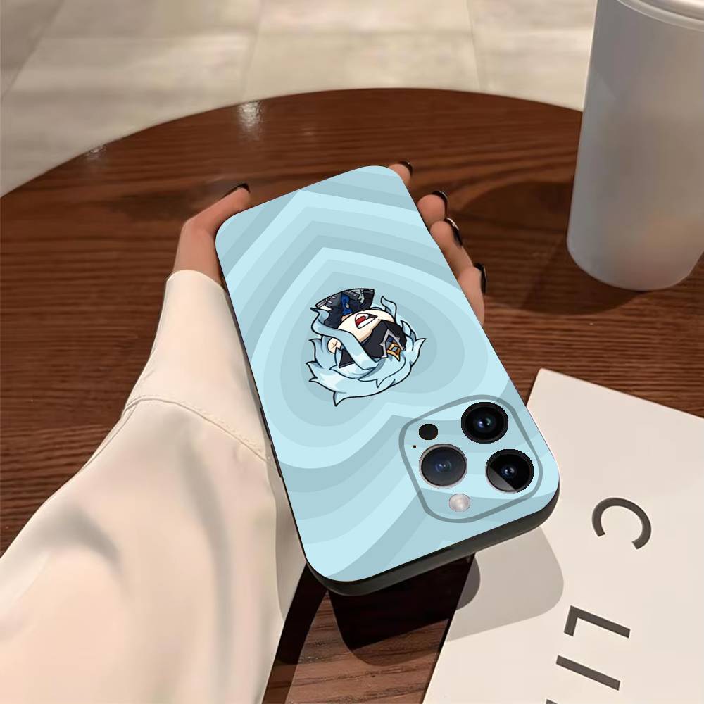 G-Genshin Impact D-Dottore Phone Case For iPhone 17,16,15,14,13,12,11,Pro,Max,Plus Shockproof Cover