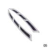 2PC 22CM Flexible PVC Car Fender Flares Arch Wheel Eyebrow Guard Kit Carbon Fiber Mud Flaps Splash Guards Protector Anti-Scratch