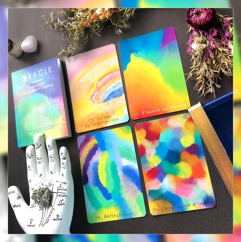 [Authentic] Unconditional Love Oracle [Oracle Card Meanings In Japanese] Tarot Fortune Telling